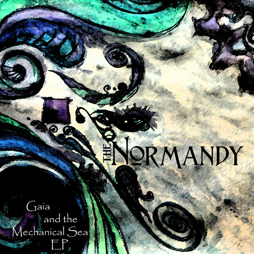 Gaia and The Mechanical Sea Cover Art Blurred Background