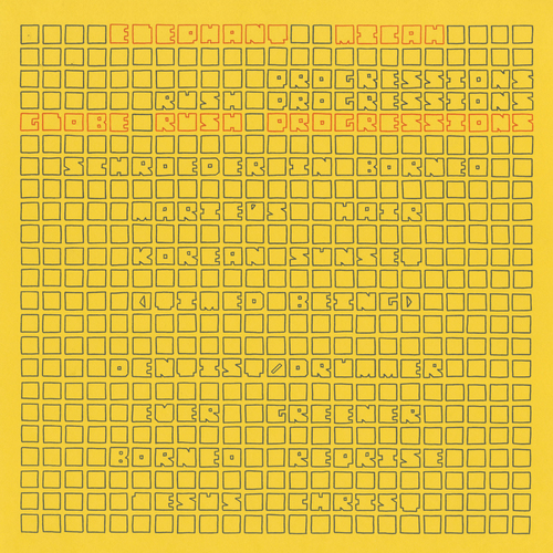 Globe Rush Progressions Cover Art Blurred Background