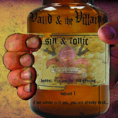 Sin and Tonic, Vol. 1 Cover Art Blurred Background
