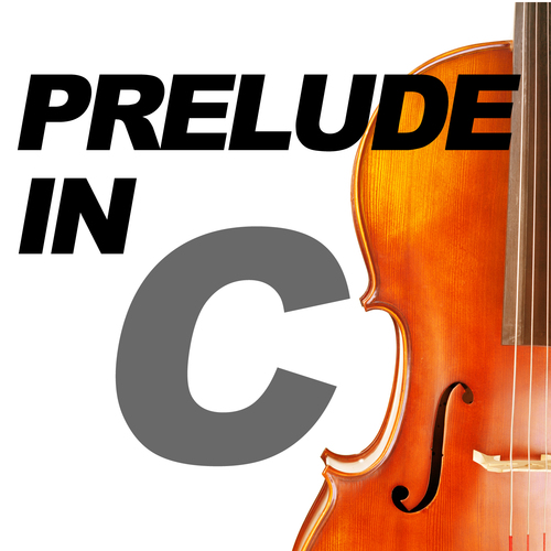 Prelude in C major Cover Art Blurred Background