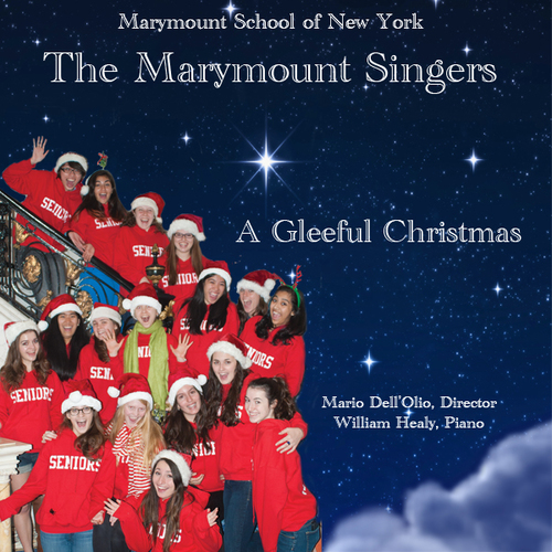A Gleeful Christmas Cover Art Blurred Background