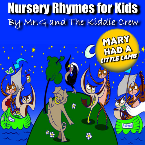 Nursery Rhymes For Kids: Mary Had a Little Lamb Cover Art Blurred Background