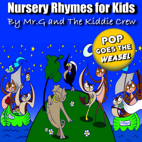 Nursery Rhymes for Kids: Pop Goes The Weasel Cover Art Blurred Background