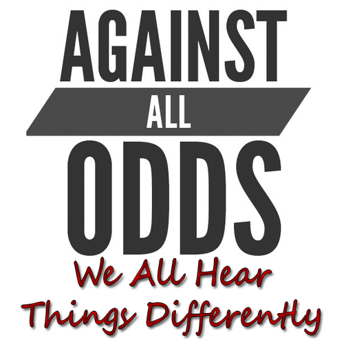 We All Hear Things Differently Cover Art Blurred Background