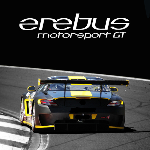 Erebus Motorsport SLS AMG GT3 Cover Art Blurred Background