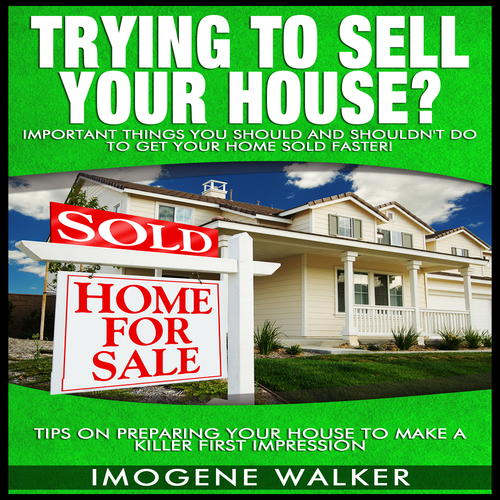 Trying to Sell Your House? - Important Things You SHOULD and SHOULDN’T DO To Get Your Home SOLD FASTER! Cover Art Blurred Background