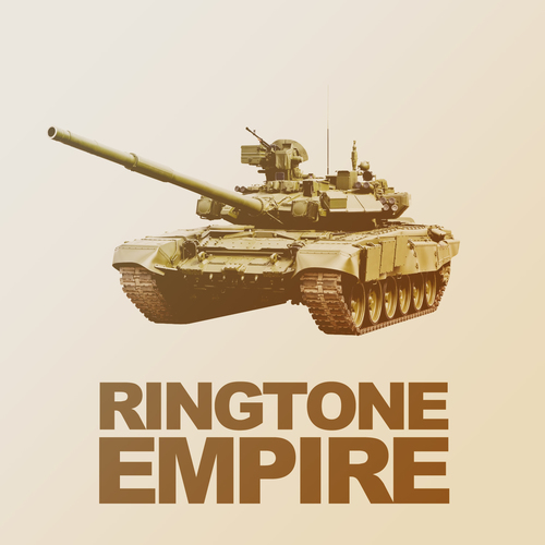 Tank Gun / Amazing Gun Shot Sounds / Army Large Gunshot SMS Alert & Ringtone Cover Art Blurred Background