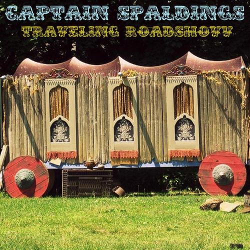 Captain Spaldings Traveling Roadshow Cover Art Blurred Background
