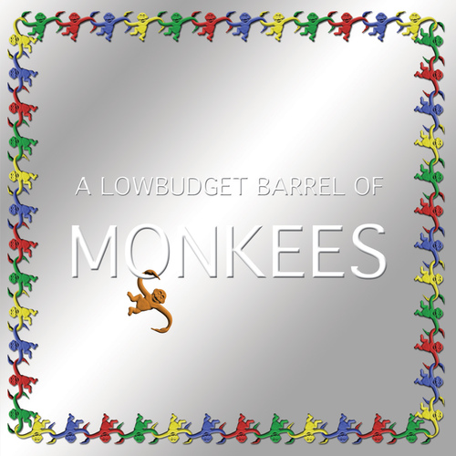 A Lowbudget Barrel of Monkees Cover Art Blurred Background
