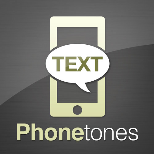 Simple Alert Bell / SMS / Text / Alert Tone Cover Art Blurred Background