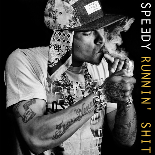 Runnin' Shit Cover Art Blurred Background