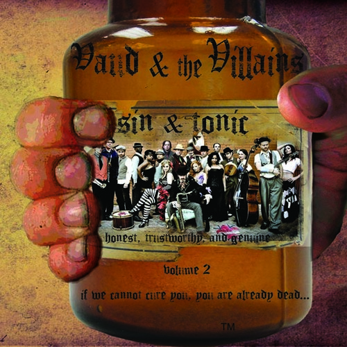 Sin and Tonic, Vol. 2 Cover Art Blurred Background