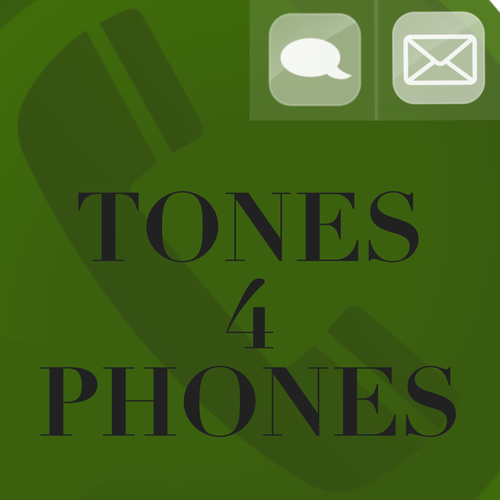 Short and Minimalist Ringtone & SMS Alert Tone / Gentle Business Chime Sound Cover Art Blurred Background