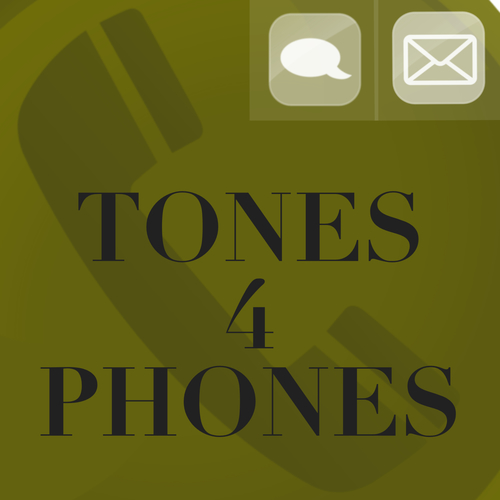 Very Unique SMS Tone / Alert Sound / Wake Up Alarm Clock / Business Ringtone Cover Art Blurred Background