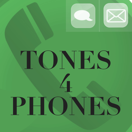 Clear Unique High Pitched Bell SMS Alert / Simple Short Ringtone Cover Art Blurred Background