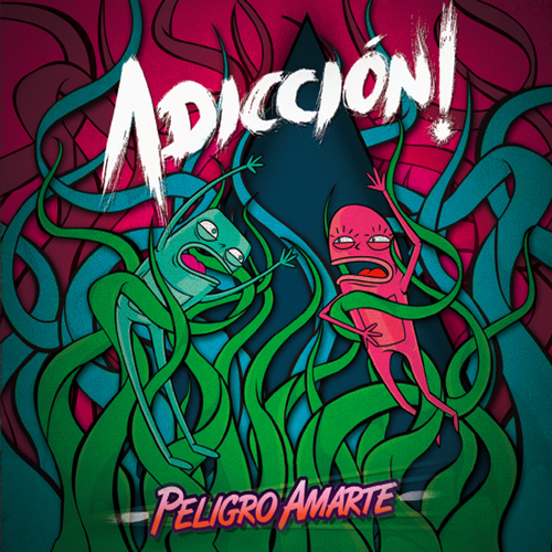 Peligro Amarte Cover Art Blurred Background