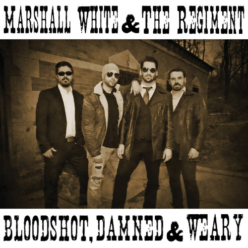 Bloodshot, Damned & Weary Cover Art Blurred Background