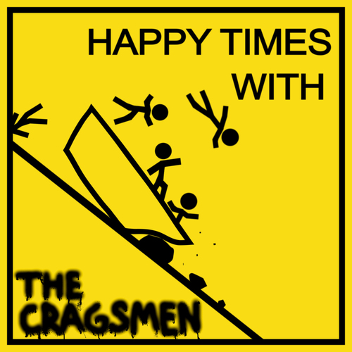 Happy Times with The Cragsmen Cover Art Blurred Background