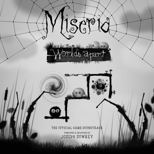 Miseria - "World's Apart" (The Official Game Soundtrack) Cover Art Blurred Background