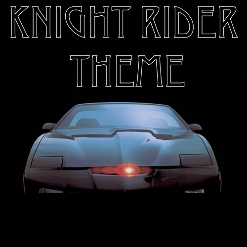 Knight Rider Theme Cover Art Blurred Background