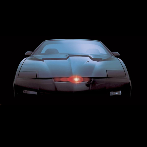 Knight Rider Theme - TV Songs - TV Show - Soundtrack Cover Art Blurred Background