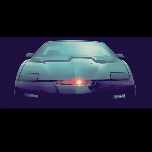 Knight Rider Cover Art Blurred Background