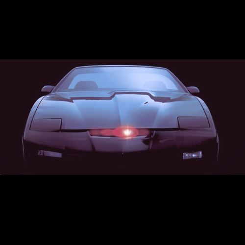 Knight Rider Ringtone Cover Art Blurred Background