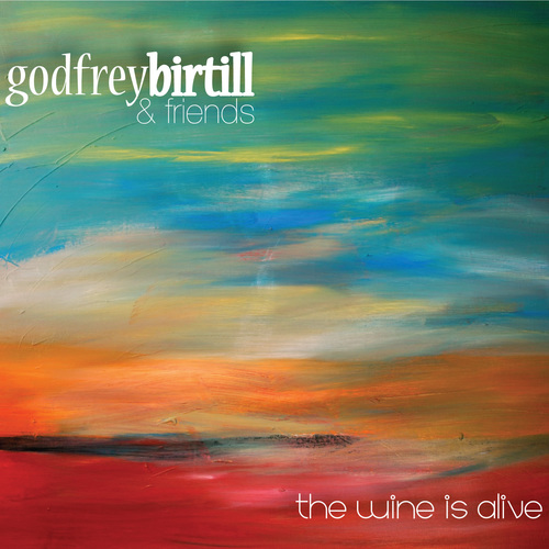The Wine Is Alive Cover Art Blurred Background