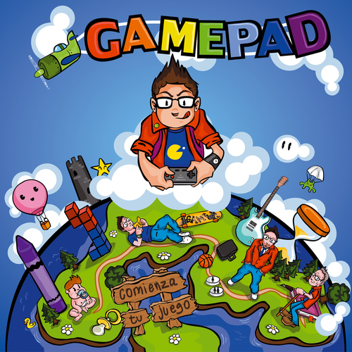 Comienza Tu Juego Cover Art Blurred Background