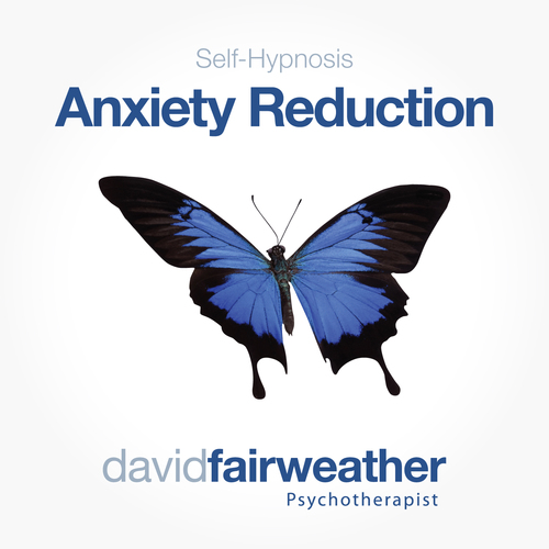 Self-Hypnosis Anxiety Reduction Cover Art Blurred Background