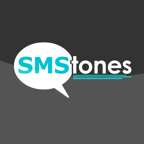 Short Simplistic Text Alert SMS Ringtone Cover Art Blurred Background