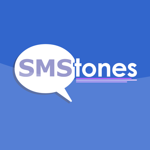 Attractive Popular Text Alert SMS Notification Ringtone Cover Art Blurred Background