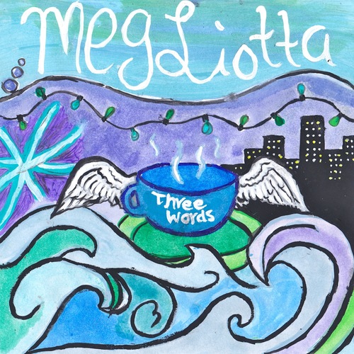 Three Words (Acoustic) Cover Art Blurred Background