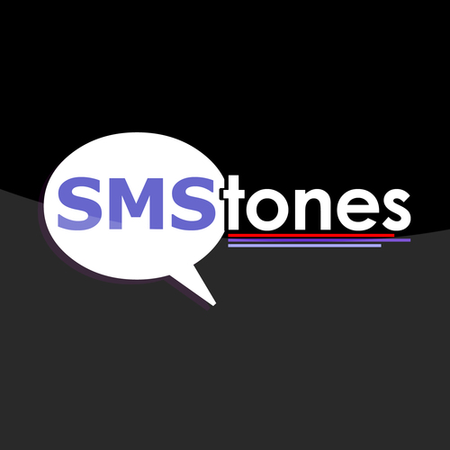 Modern Beautiful Bell Text Alert SMS Notification Ringtone Cover Art Blurred Background
