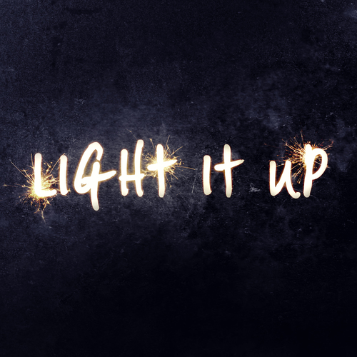 Light It Up Cover Art Blurred Background