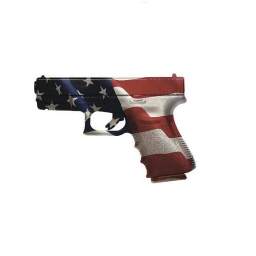 Silenced Gunshot Hi Def Cover Art Blurred Background