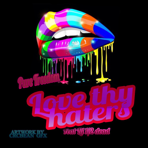 Love Thy Haters Cover Art Blurred Background