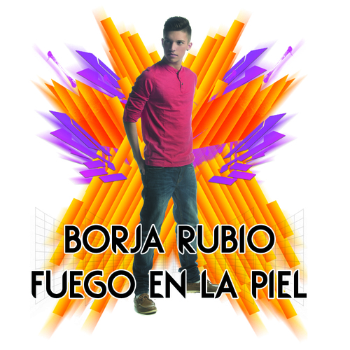 Fuego en la Piel Cover Art Blurred Background