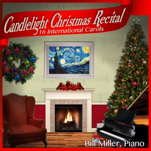 Candlelight Christmas Recital Cover Art Blurred Background