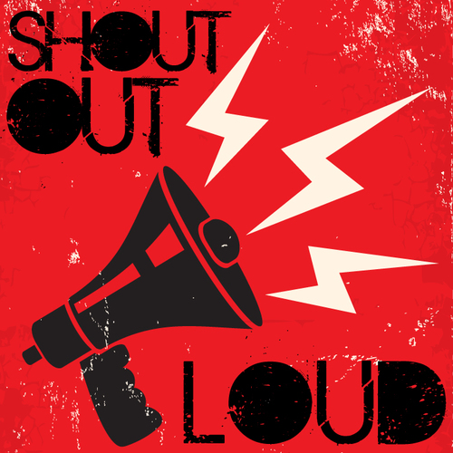 Shout Out Loud Cover Art Blurred Background