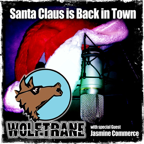 Santa Claus Is Back In Town Cover Art Blurred Background