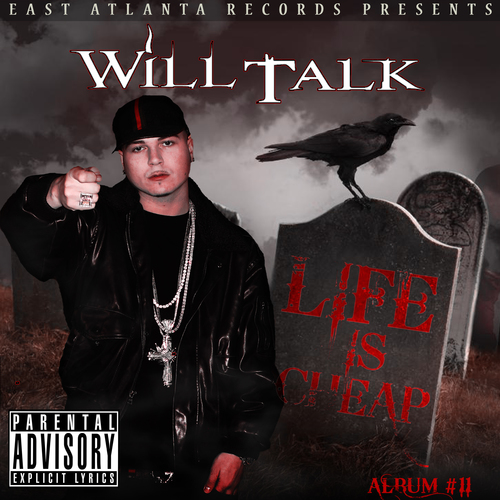 Life Is Cheap Cover Art Blurred Background