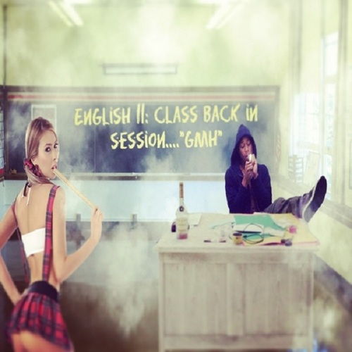 English II: Class Back In Session Cover Art Blurred Background