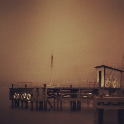 Cast Away Cover Art Blurred Background