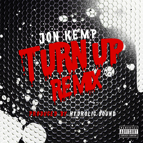 Turn Up (Remix) Cover Art Blurred Background