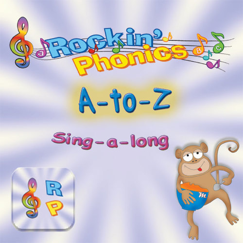 Rockin' Phonics A to Z Sing-a-long Cover Art Blurred Background