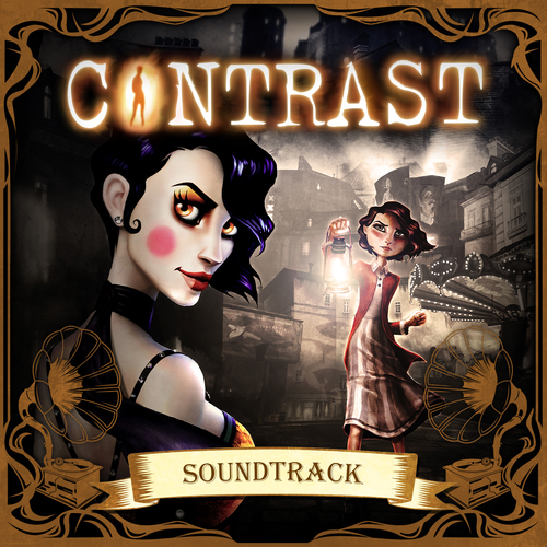 Shadow Music (A Soundtrack to Contrast) Cover Art Blurred Background