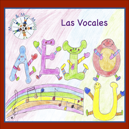 Las Vocales (The Vowels) Cover Art Blurred Background