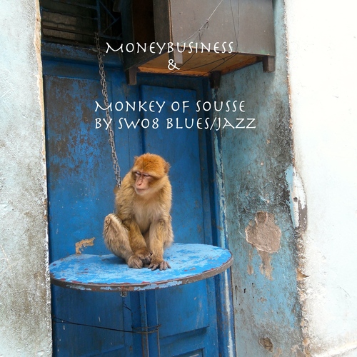 Monkey of Sousse Cover Art Blurred Background