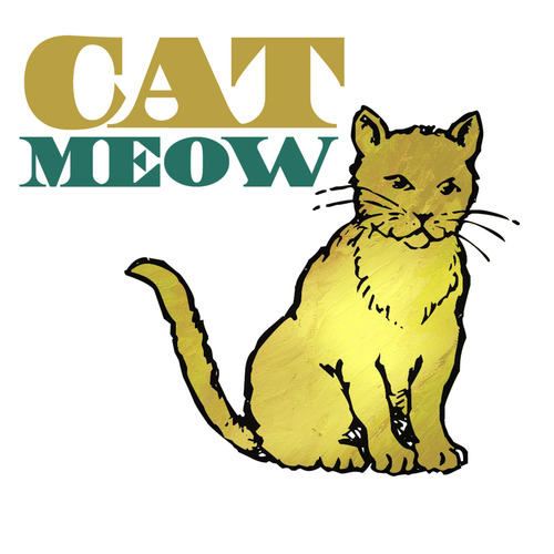 Cat Meow Cover Art Blurred Background